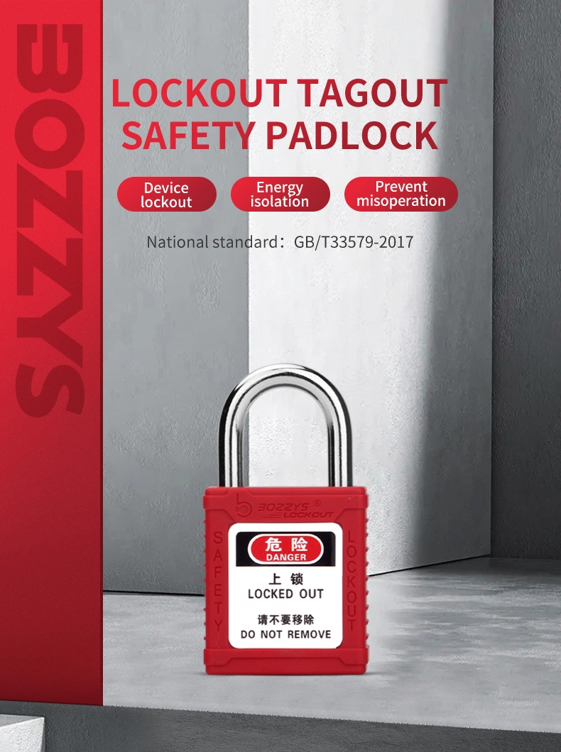 25mm Shackle Length Safety Padlock